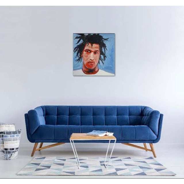 Fredo, Pop Art Portrait, Part of my series of the 27 Club. Pop art portrait original oil painting on stretched canvas....