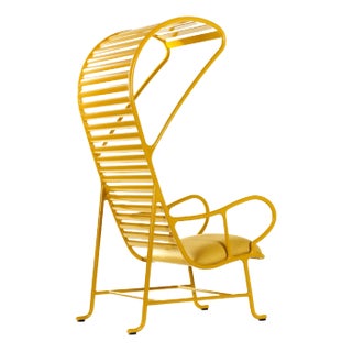 Gardenias Yellow Armchair with Pergola, Indoor by Jaime Hayon For Sale