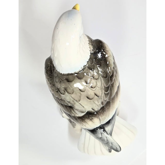 Ceramic Vintage Ceramic Bald Eagle For Sale - Image 7 of 14