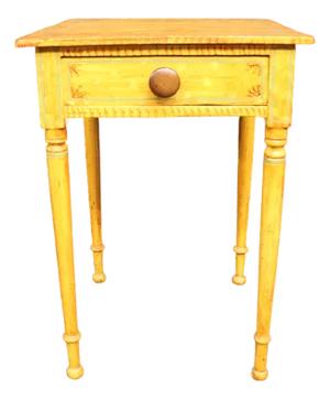 Sheraton Sponge Decorated 1 Drawer Stand