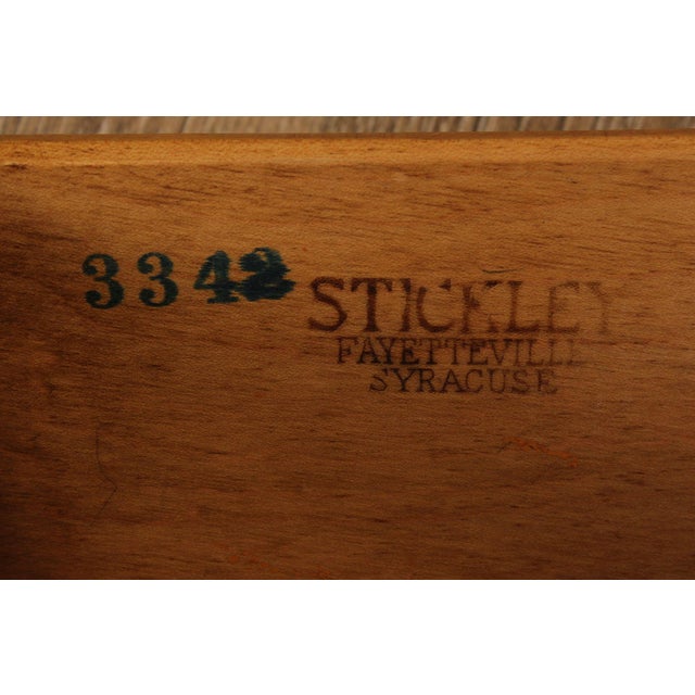 Stickley Vintage Traditional Solid Cherry Tall Chest For Sale - Image 9 of 12