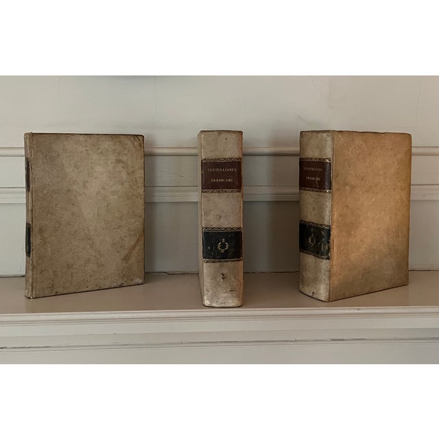 Fine Leather Bindings - The Raccolata - Books in Vellum Published Naples, Italy Circa 1841 - 3 Volumes For Sale - Image 4 of 18