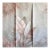36" * H96" * 3ps,‌ Hand-Painted Nordic Style Soft Pink Banana Leaf Wall Mural, Low-Saturation Misty Tropical Plant Wall Covering For Sale