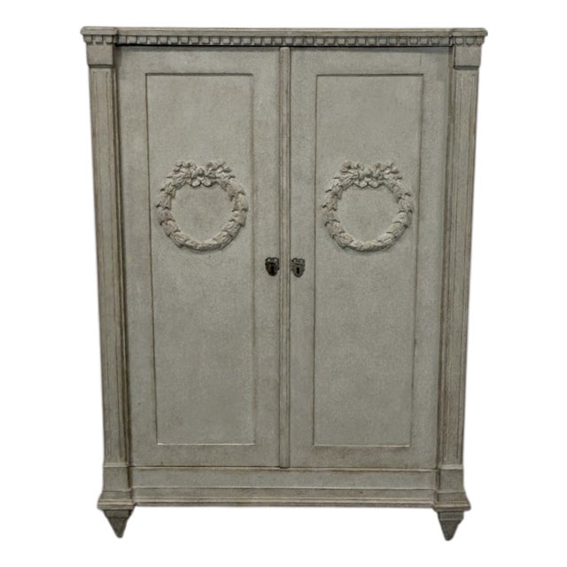 Antique Swedish Buffet in Pine For Sale