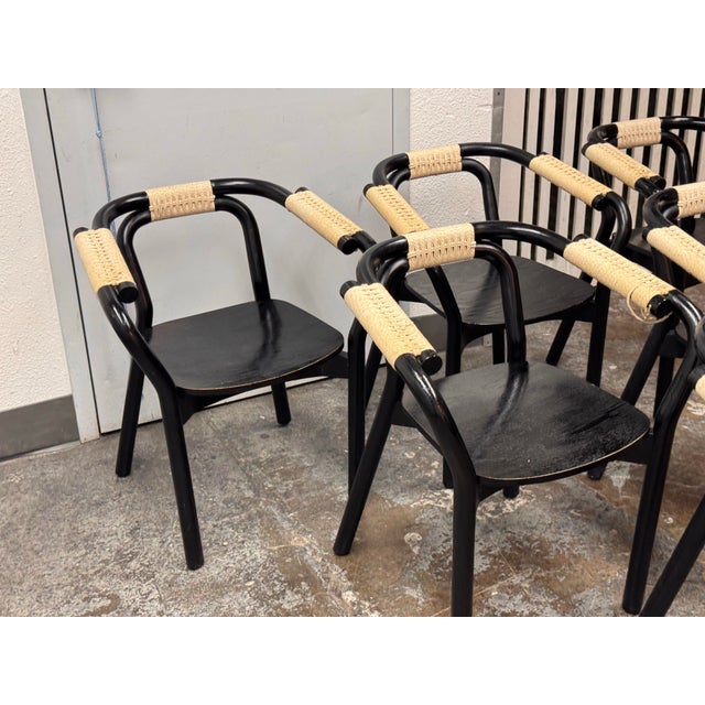 Tatsuo Kuroda for Normann Copenhagen Knot Dining Chairs, Set of Six For Sale - Image 12 of 12