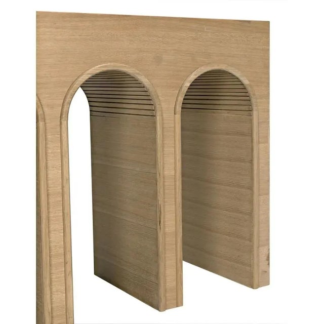 Mid-Century Modern NOIR Enzo Console, White Oak For Sale - Image 3 of 7