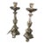 Pair of Late 19th Century Petite Italian Candlesticks For Sale
