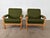 Danish Brutalist Oak Lounge Chairs from Henning Kjærnulf, 1960s, Set of 2 For Sale - Image 11 of 11