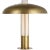 Kelly Wearstler for Visual Comfort Signature Troye Medium Table Lamp in Antique-Burnished Brass with Antique-Burnished Brass Shade For Sale