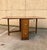 Large Oak Drop Leaf Dining Table with Long Drawers, 1940s For Sale - Image 6 of 10