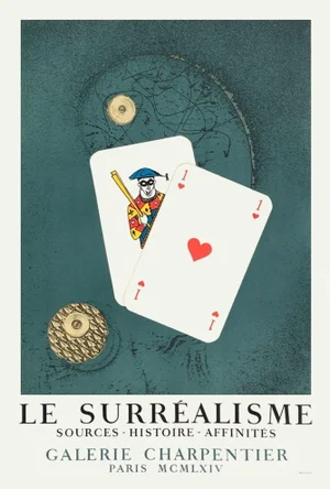 1964 Max Ernst Charpentier Gallery Poster