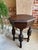 Petite Antique French Octagon Center Side Table Renaissance Carved Oak C1890 For Sale In Dallas - Image 6 of 12