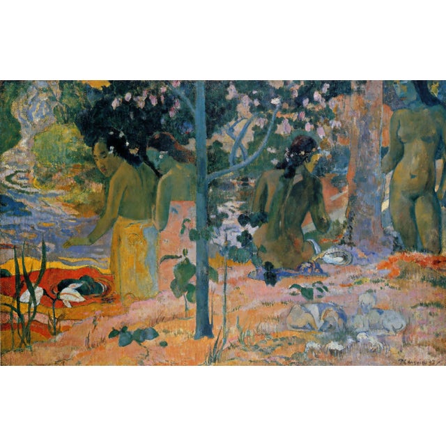 Title: The Bathers Artist: Paul Gauguin Country: France Medium: Giclee Marks: Not signed Limited Edition Numbered...