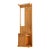Mid Century Coat Rack Entryway Stand and Mirror For Sale