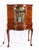 This is a fantastic antique Queen Anne Revival burr walnut cocktail cabinet with a fitted and mirrored revolving interior,...
