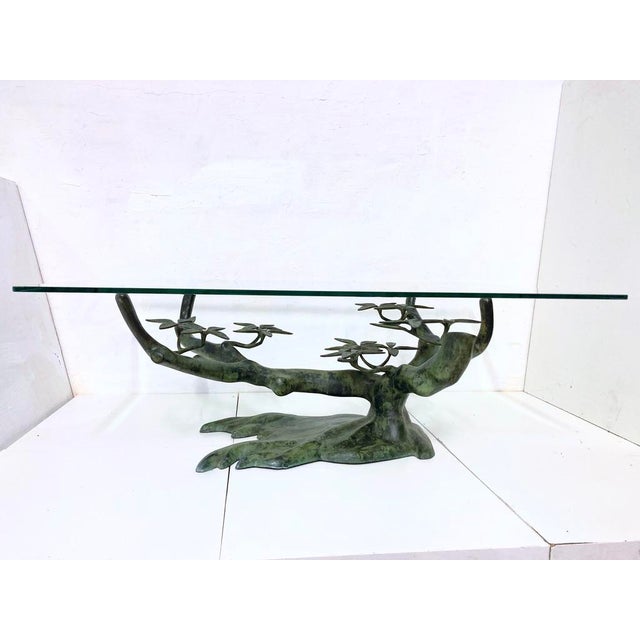 Hollywood Regency Bonsai Coffee Table by Willy Daro, Belgium, 1970s For Sale - Image 6 of 14