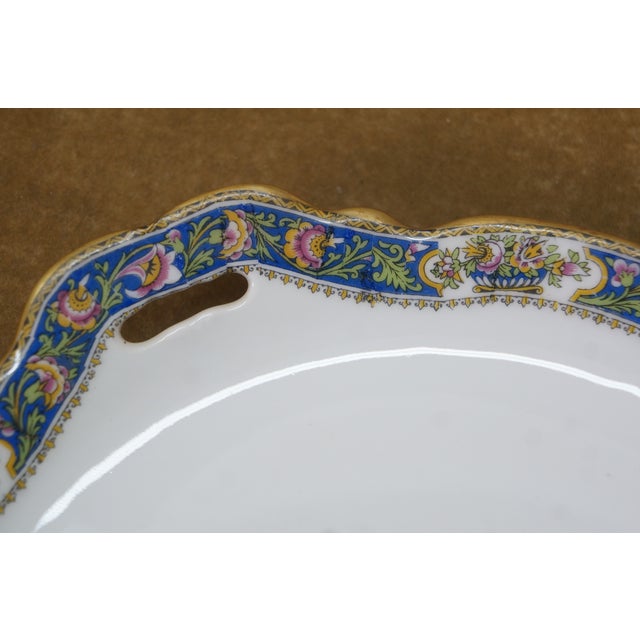 Antique TLB Limoges Touze Lemaître Frères & Blancher Tea Coffee Demitasse Plates - 22pcs For Sale - Image 4 of 15