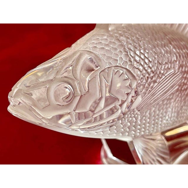 Artist: René Lalique Period: 20th century Style: Other Style Condition: Perfect condition Material: Crystal Length:...
