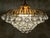 Gold Hollywood Regency Chandelier with Crystal Glass Shades by Ernst Palme, Germany, 1960s For Sale - Image 8 of 18