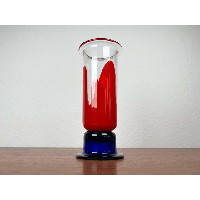 Mid-Century Modern Danish Carnival Series Vase by Christel Holmgren Exner for Holmegaard, 1970s For Sale - Image 14 of 18