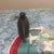 1960s Mid-Century Modern Stylized Hand-Carved Zebrawood Pelican Figurine For Sale - Image 5 of 5