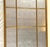 Vintage Bernhardt Large Paneled Gold Painted Wood Frame and Silver Leaf Mirror For Sale - Image 15 of 16