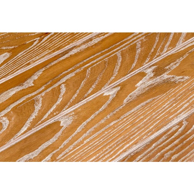 Farmhouse Hickory Chair - Suzanne Kasler Collection "Piedmont" Dining Table For Sale - Image 3 of 9