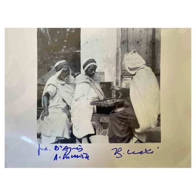 Bettino Craxi, Arab Game, Original Photolithograph, 1990s For Sale