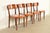 Italian Louis XVI Kingwood Inlaid Marquetry Dining Chairs, Set of Four For Sale - Image 4 of 13