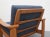 Wood Dark Blue Armchair, 1960s For Sale - Image 7 of 13