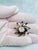 1960s 1960s Juliana D&E Brooch Earrings Set Black Diamond Navettes Crystal Starburst, 3 Pieces For Sale - Image 5 of 11