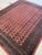 Wool pile genuine hand made very fine Royal Bokhara carpet-