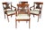 Biedermeier Armchairs in Mahogany, 1835, Set of 4 For Sale