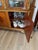 1960 Superb Quality Italian Display Cabinet Brass Work and Inlay For Sale - Image 10 of 10
