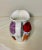 Italian Hand Painted Vegetable Design Ceramic Pitcher For Sale - Image 4 of 5