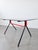 1980s Vintage Industrial Table in Tubular with Glass, 1980s For Sale - Image 5 of 10