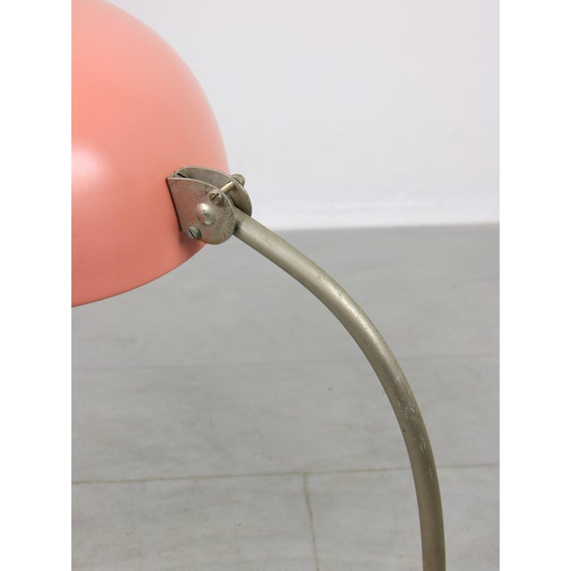 Bauhaus Salmon Table Lamp, 1930s For Sale - Image 13 of 16