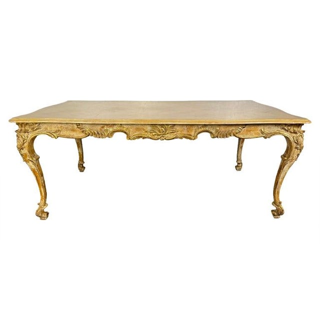 French Provincial French Provincial Style Dining Table C. 1930's For Sale - Image 3 of 13