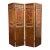 Antique Chinese Four Panel Screen Divider For Sale