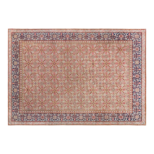 Antique English Wilton Rug For Sale