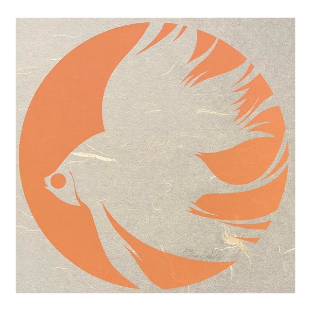 1970s James Omohundro Tropical Fish Serigraph For Sale