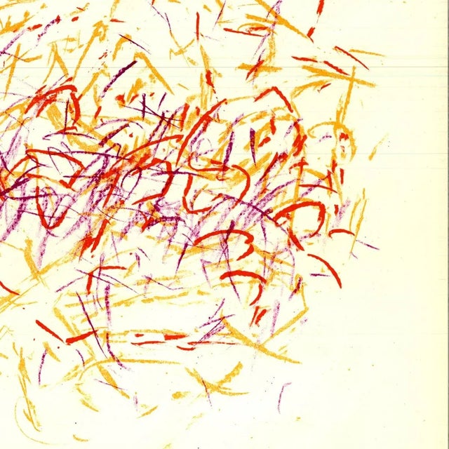 Abstract Jean Rene Bazaine Composition III, 1968 For Sale - Image 3 of 4