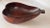 Brown Vintage French Wooden Pear-Shaped Bowl, 1970s For Sale - Image 8 of 14
