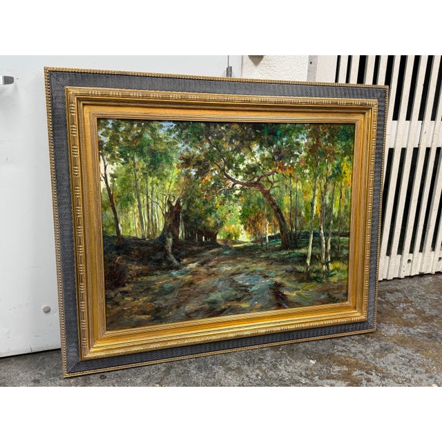 Traditional TFT Interiors Original Landscape Painting For Sale - Image 3 of 12