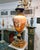 This exceptional French style porcelain vase features a striking panoramic artwork depicting Napoleon leading his troops,...