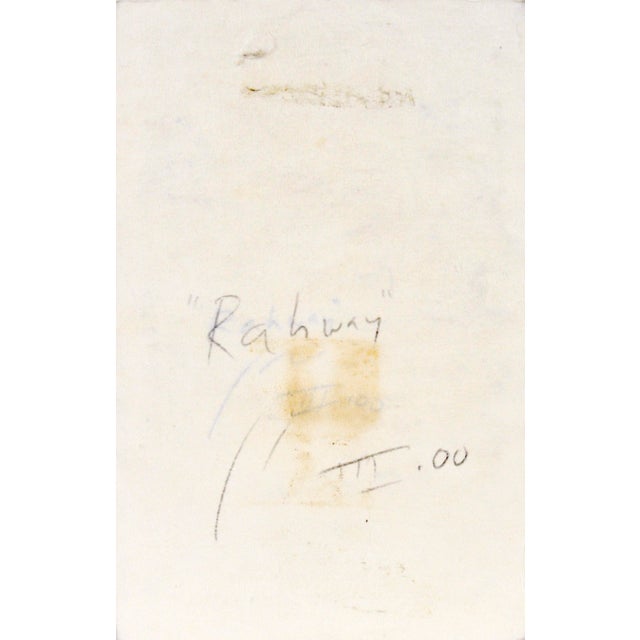 "Rahway Iii" Small Collage by Michael Pauker For Sale In Monterey, CA - Image 6 of 6