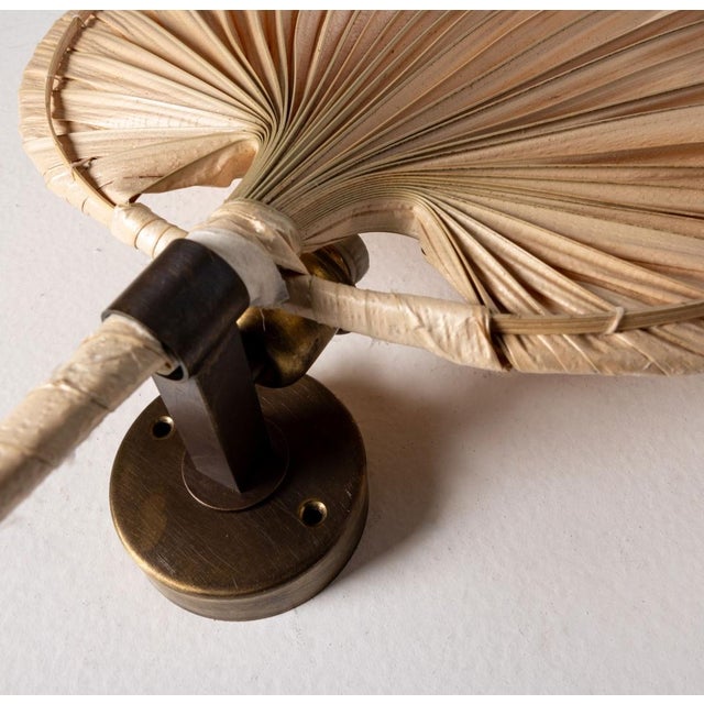 Ingo Maurer Fan Wall Lights in the style of Ingo Maurer, 1970s, Set of 2 For Sale - Image 4 of 13