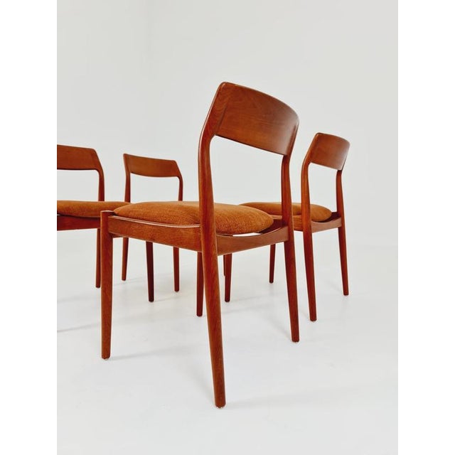 Danish Teak Dining Chairs by David Nygrens Möbelfabrik, 1960s, Set of 4 For Sale - Image 9 of 18