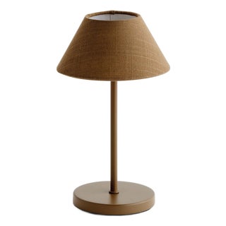 Alluna Cordless Led Lamp 10" - Brown For Sale