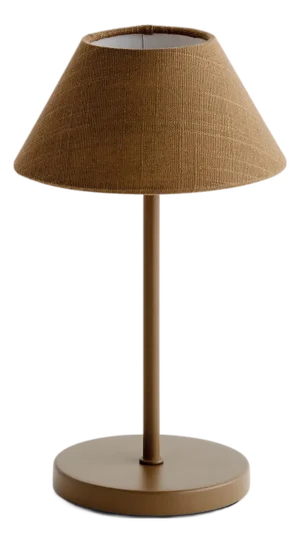 Alluna Cordless Led Lamp 10" - Brown